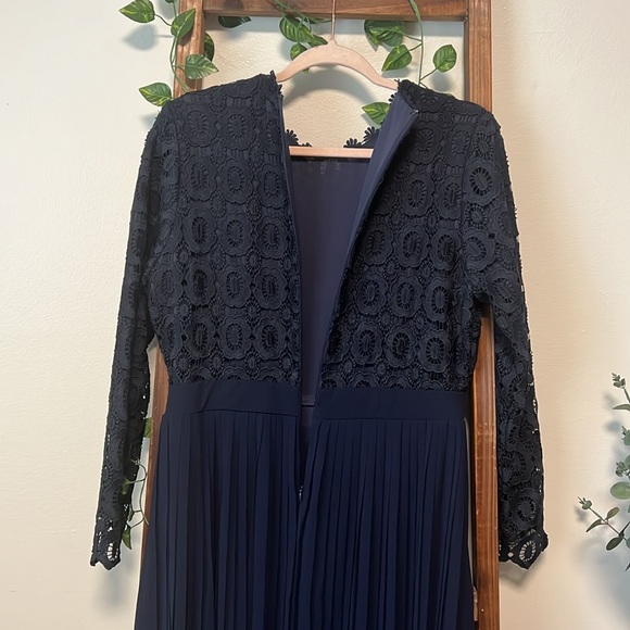 Dainty Jewells L Navy Maxi Stroll at The Manor Dress - Picture 7 of 7